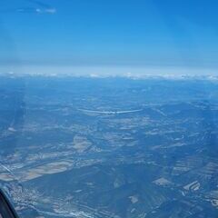 Flugwegposition um 08:06:57: Aufgenommen in der Nähe von Arrondissement de Digne-les-Bains, Frankreich in 3247 Meter